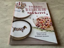 WUNDERVOLLE WATERCOLOUR STICKEREI