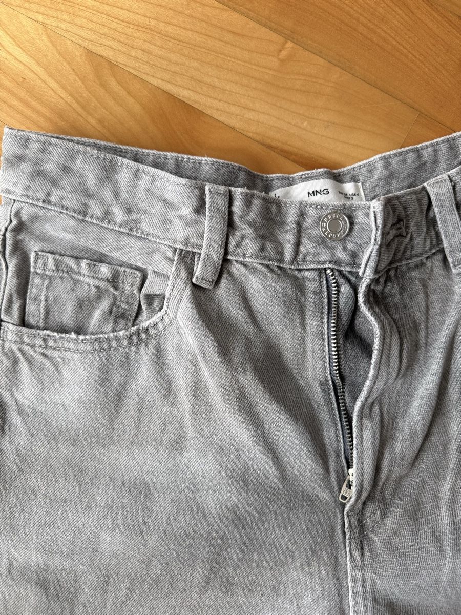 Mango Jeans: Mango Mid-Waist Jeans, grau, Grösse 36 – Usato da Lachen SZ venduto da ali_5xw5 1