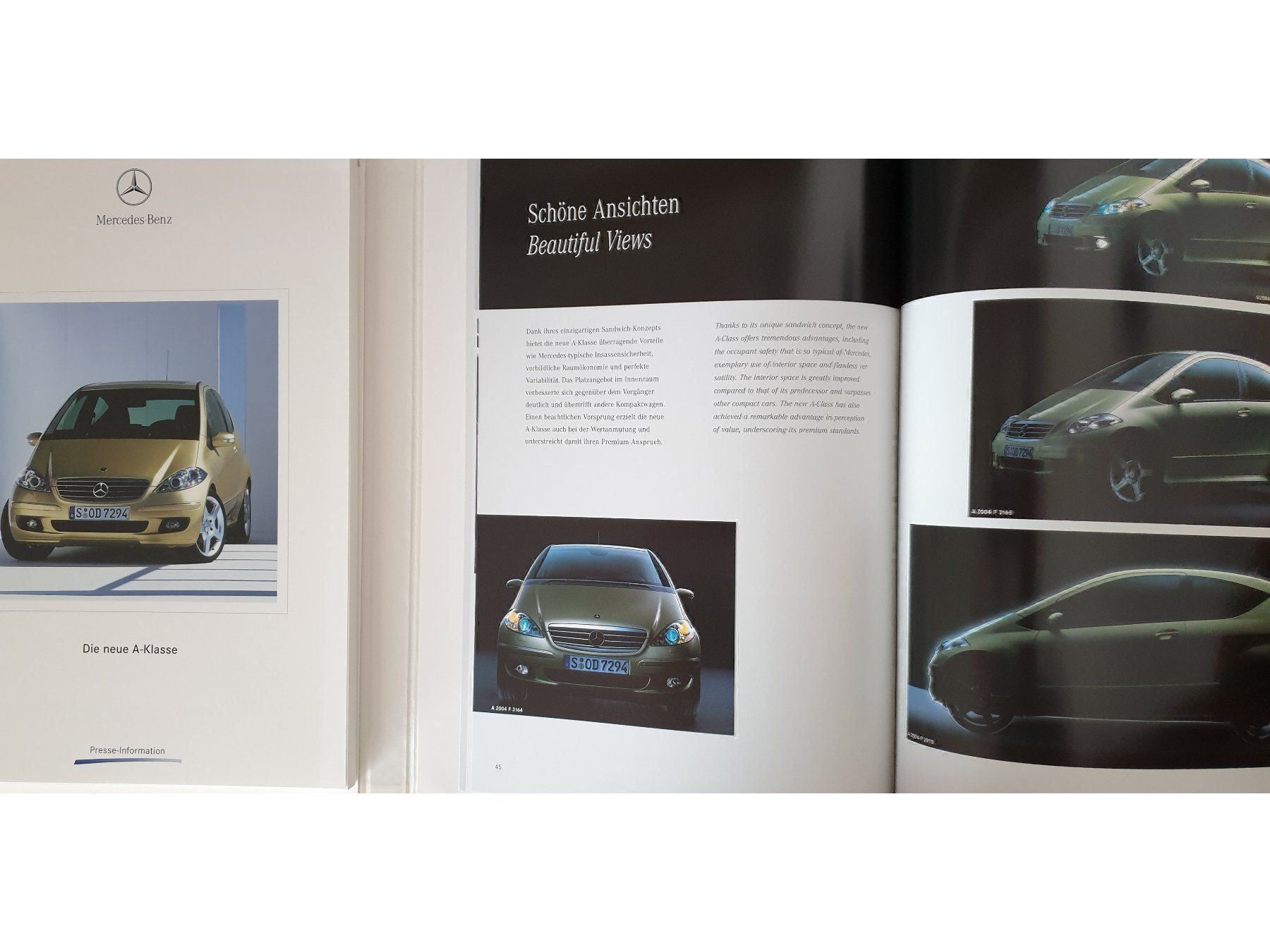 Riviste & Magazine: MERCEDES A-KLASSE - Prospekt / Pressemappe / CD Press Kit – Nuovo (secondo la descrizione) da Viganello venduto da CARLiteratur 9