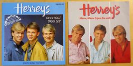HERREY'S - 2 VINYL SINGLES (NM)
