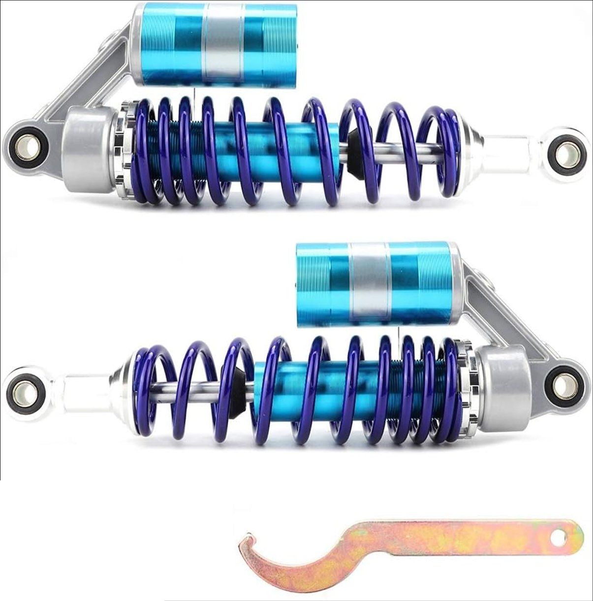 Alle Motorradersatzteile: Motorrad Luftstossdämpfer Blau Universal – Neu (gemäss Beschreibung) aus Unterseen von Sekundus