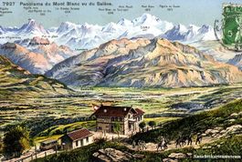 Salève - Mont Blanc + 1910