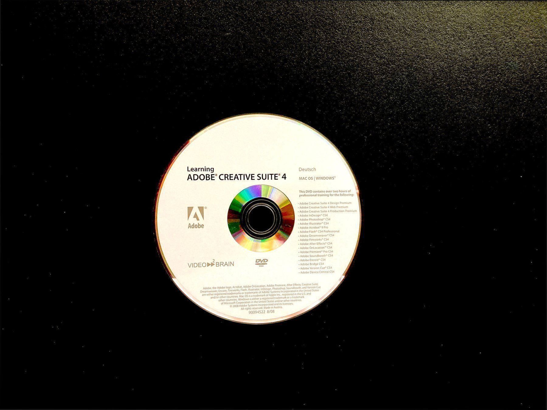 Adobe Software: Adobe Creative Suite CS4 Premium für WIN – Nuovo (secondo la descrizione) da Darmstadt venduto da zucarelli 2