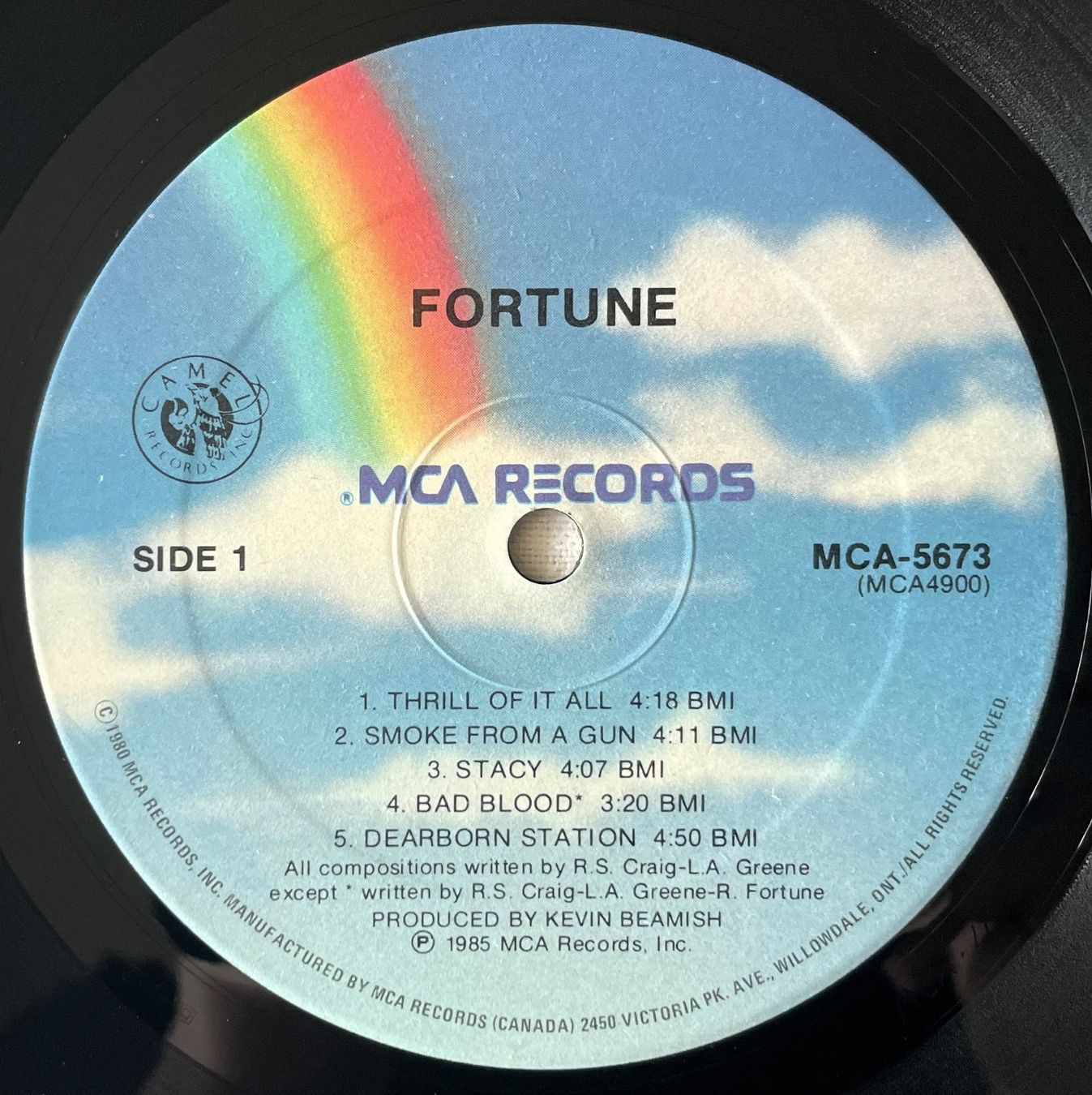 Dischi in vinile: Fortune - Fortune - LP - 1985 - Canada First Press - MCA Rec – Usato da Uster venduto da Zardodel 4