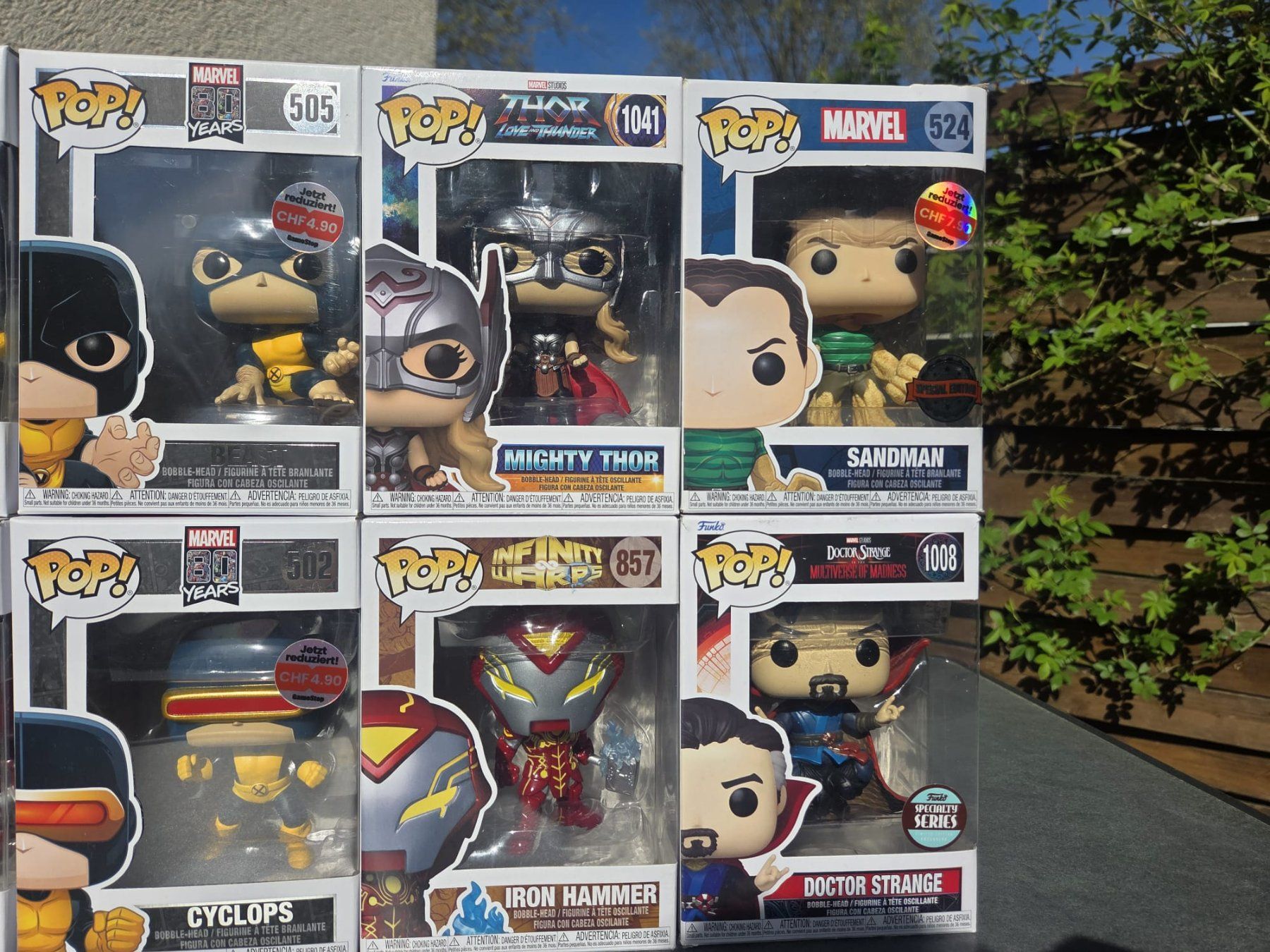 Funko Statuette: Funko Pop Marvel Figuren Sammlung 12 Stk. – Usato da Wiesendangen venduto da faborum 2