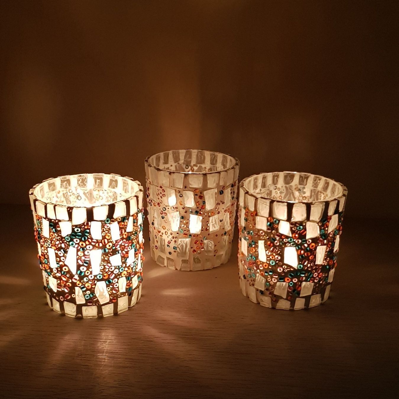 Portacandele: Wandlicht Mosaik – Nuovo e nell'imballaggio originale da Kirchberg SG venduto da PharaoShop 1