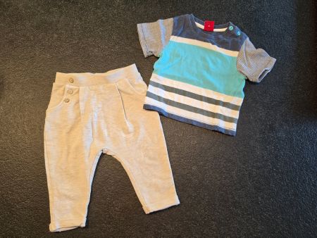 Set Hose + T-Shirt, Grösse 68, zara + s.Oliver