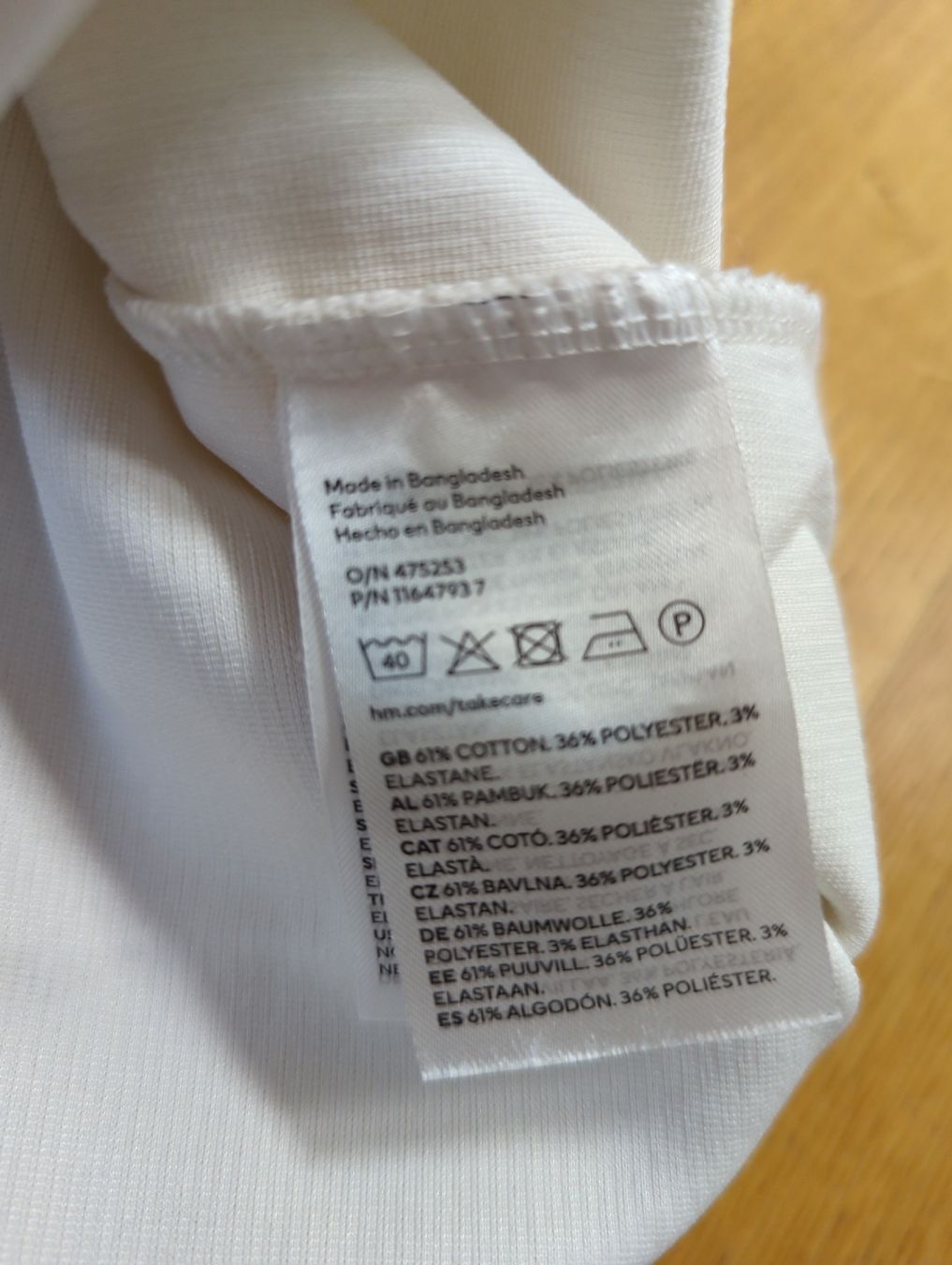 H&M Tops: Body H&M Grösse S weiss NEU – Neu (gemäss Beschreibung) aus Winterthur von Glauriane 4