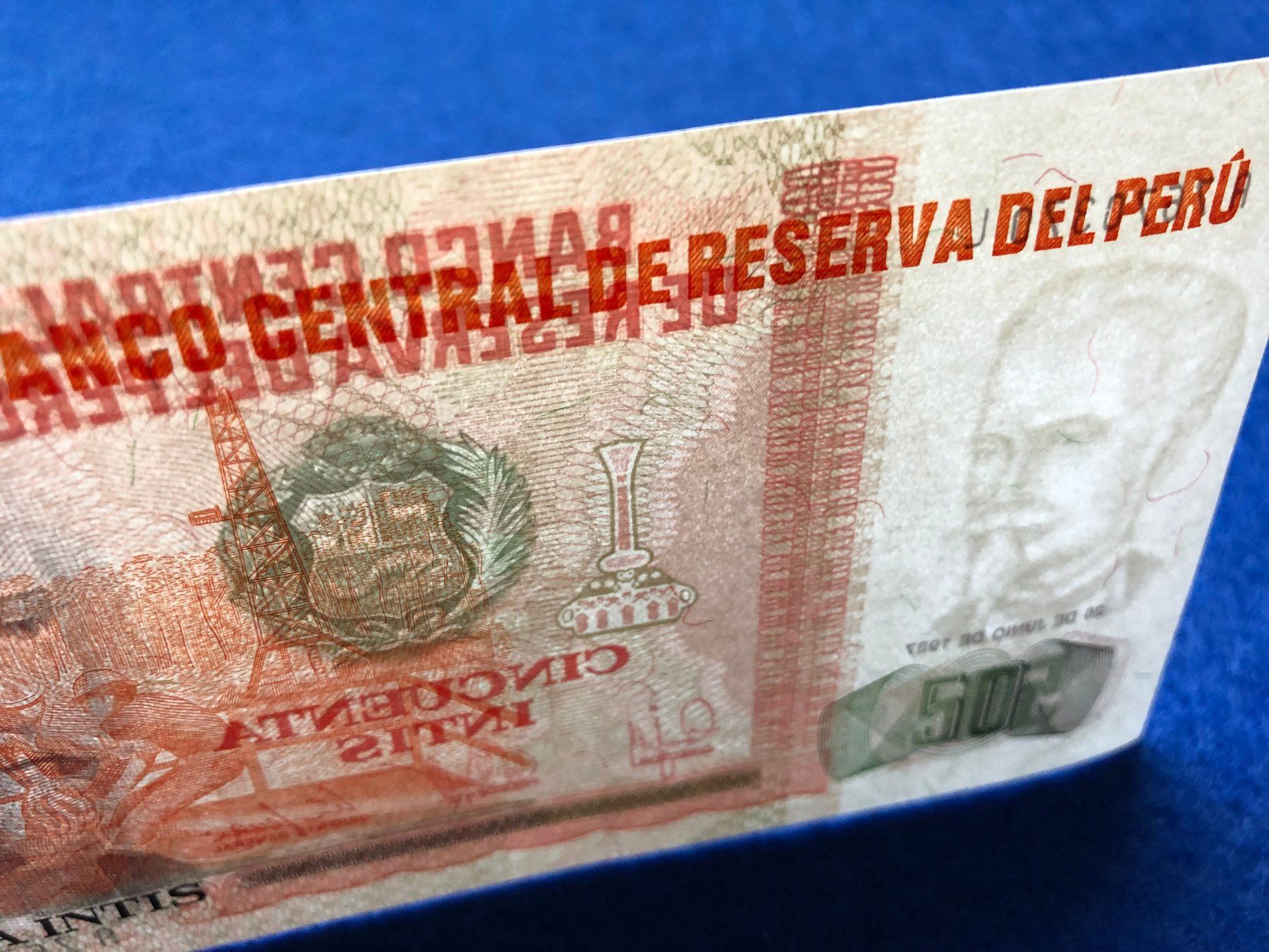 Banconote: Peru 1987 - 10 x 50 Intis aUNC – Nuovo (secondo la descrizione) da Pfäffikon SZ venduto da Sieben77 4