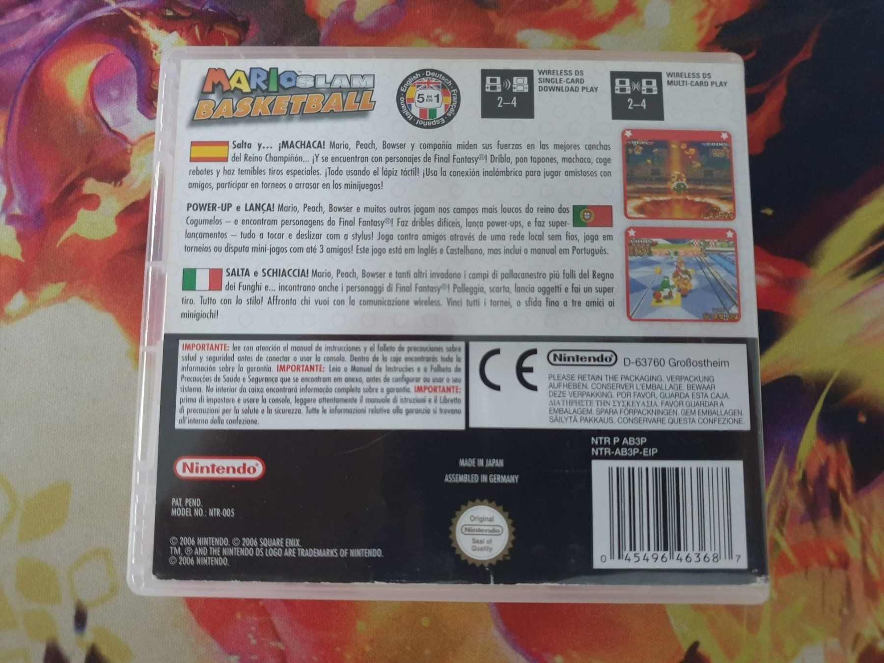 Nintendo Spiele: Mario Slam Basketball Nintendo DS – Gebraucht aus Root von MegafeinGameShop 1