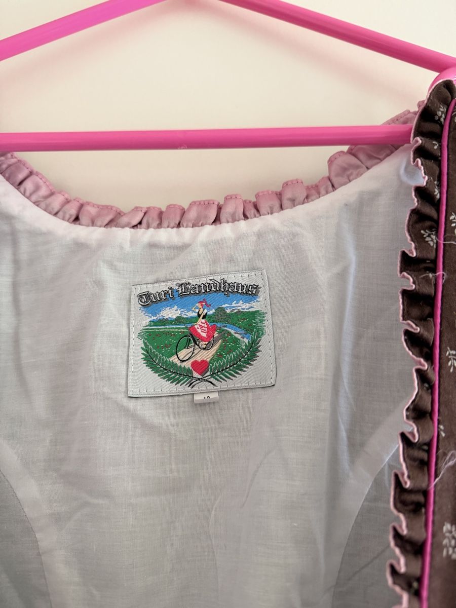Vestiti: Turi Landhaus Dirndl Braun rosa – Usato da Pfeffingen venduto da hai_9k7w 1