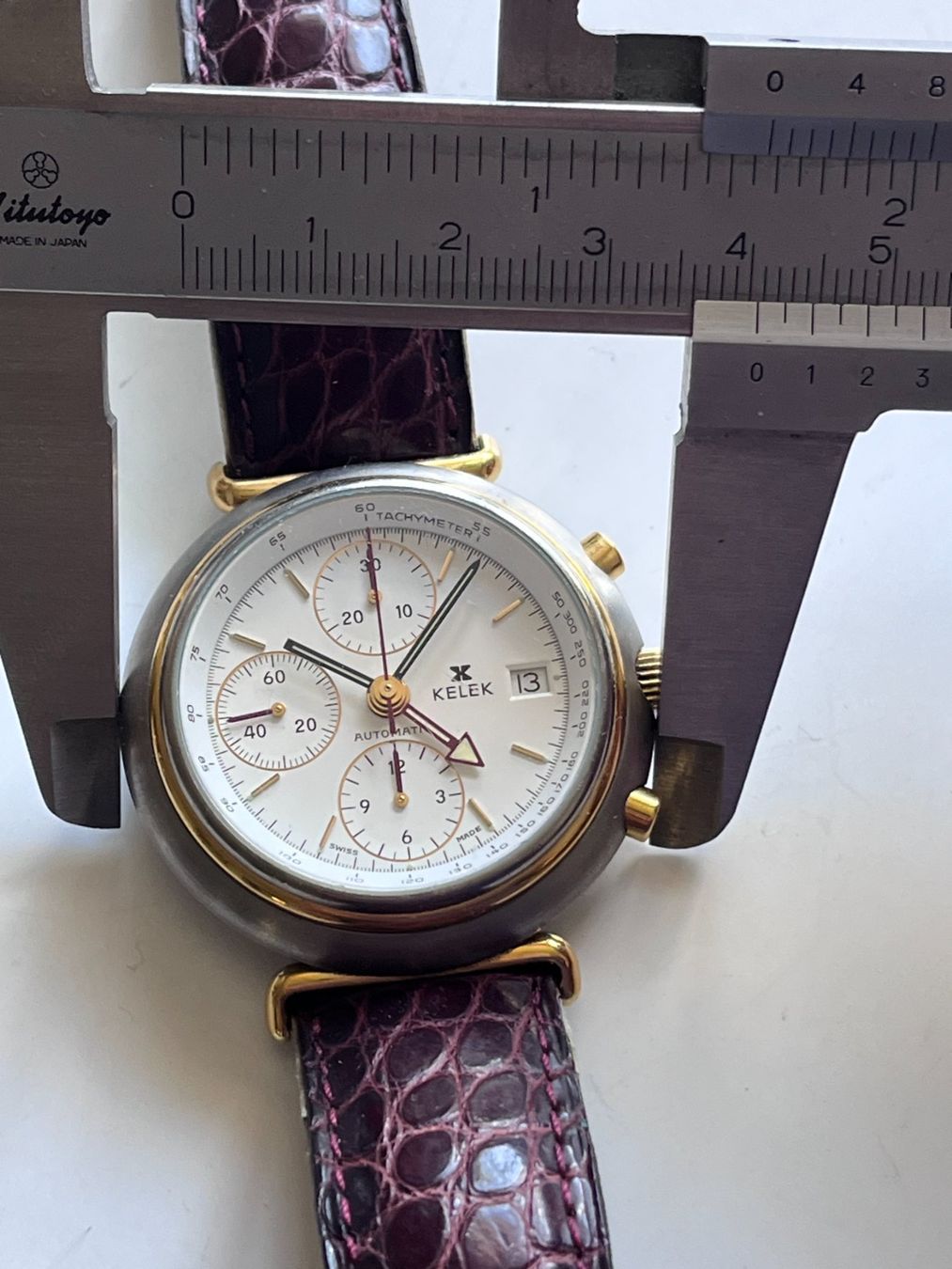 Orologi: Kelek GMT Automatic Chronograph Titanium – Usato da Worblaufen venduto da chronyves 6