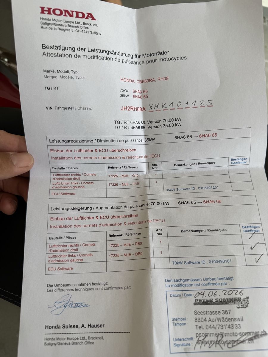Honda Route: Honda  – D'occasion à Mitlödi par zpe_h5ql 5