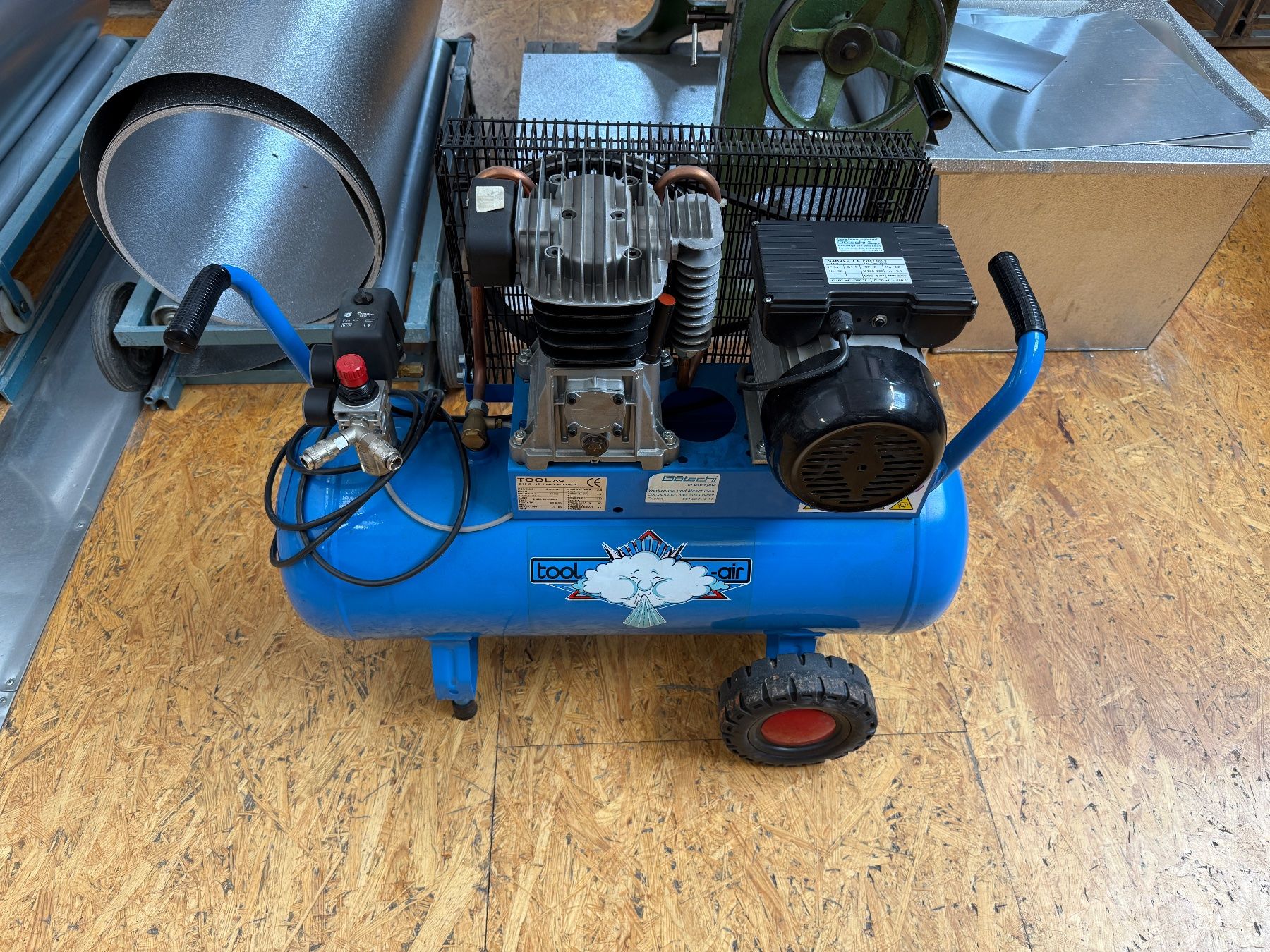 Compressori: TOOL-AIR Kompressor 50 L C-50/300B – Usato da Basel venduto da Mirko00 1