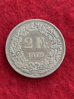 Monnaie Suisse 🇨🇭 1879 2 frs 