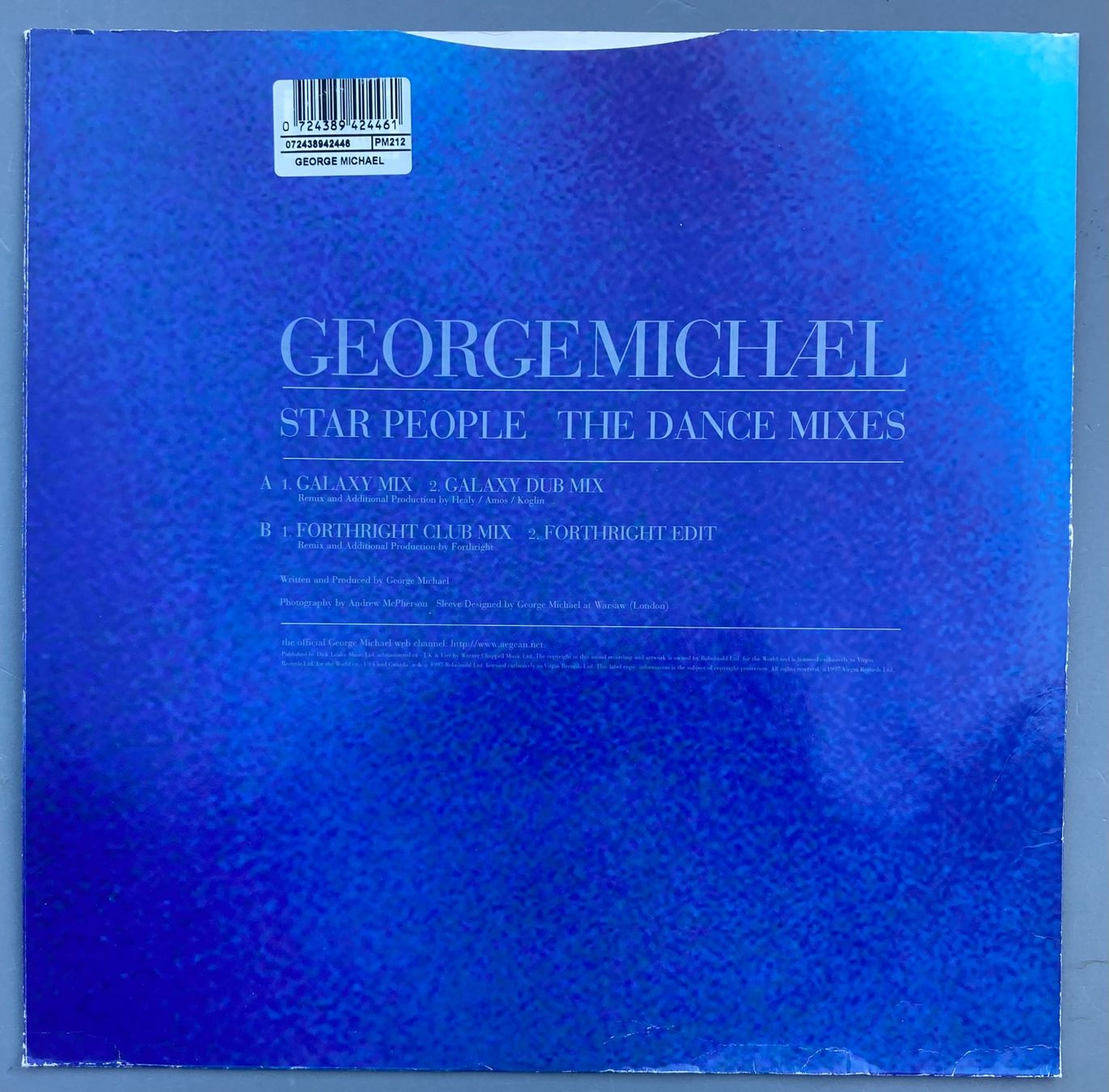 Dischi in vinile: GEORGE MICHAEL - STAR PEOPLE '97 – Usato da Poliez-Pittet venduto da Newtown-Records 1