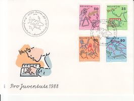 SBK J307 - J310 FDC