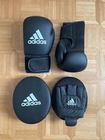 2 Boxhandschuhe + 2 Pratzen