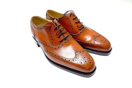 Handgenähte Lederschuhe von VASS Budapest, ca. Gr. 37, NEU