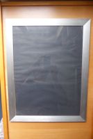Alu Silberrahmen flaches, breites Profil 35 x 45 cm