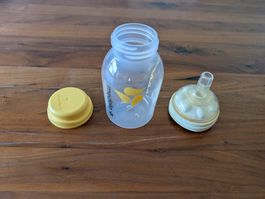 Medela Flasche
Calma Muttermilchsauger mit 150ml Flasche