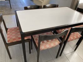 Esstisch mit 8 Stühlen und Salontisch