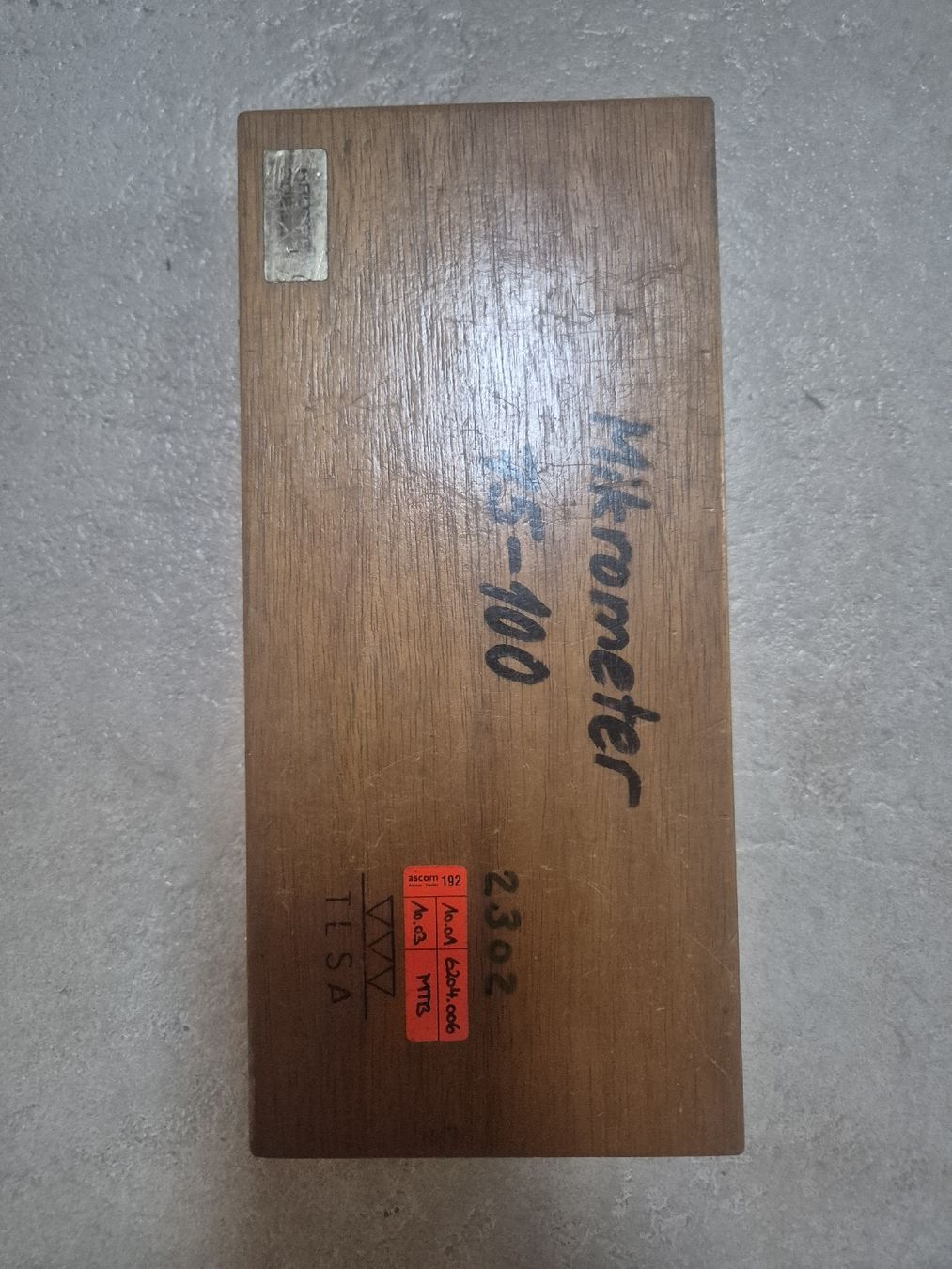 Misurare: Guterhaltene Mikrometer mit Holzkasten – Usato da Röthenbach i. E. venduto da 3538ScaniaR420 1