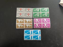 Pro Patria Ausgabe 1951 Viererblock ** (5412)