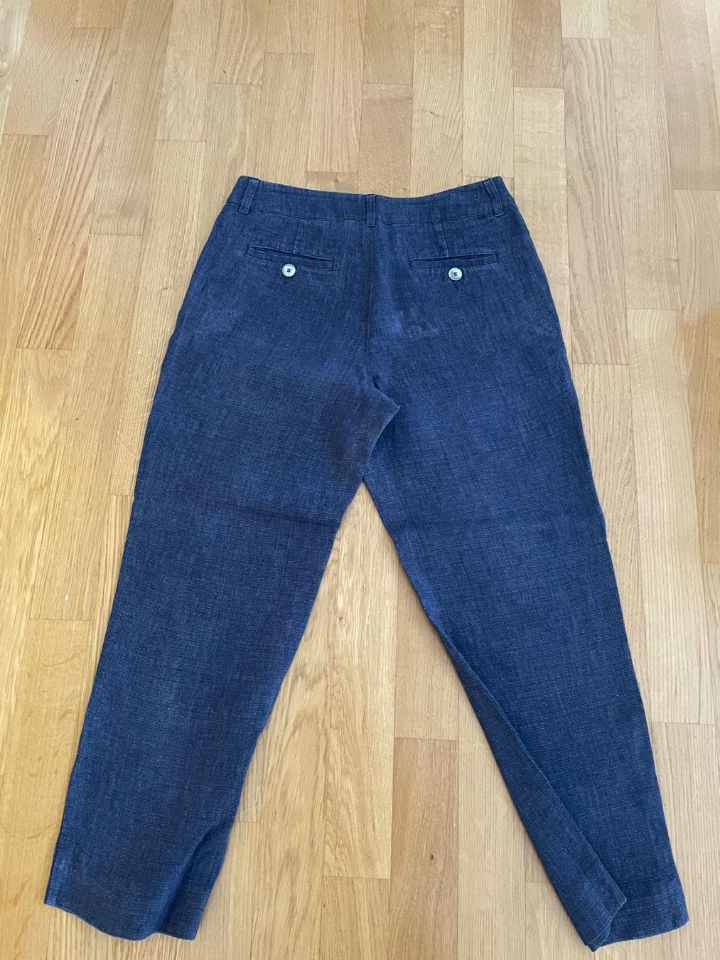Max Mara Scarpe da donna: Max Mara Weekend 7/8 Jeans mit Leinen – Usato da Reinach BL venduto da pinusmugo 4
