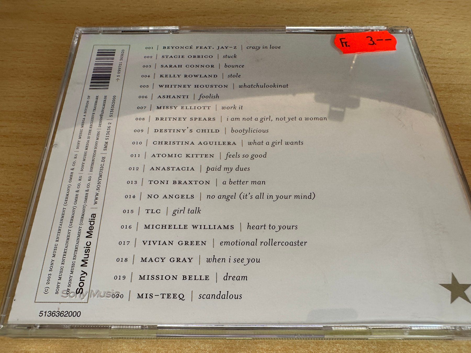 CDs: K1 Various – Divas In Groove – Gebraucht aus Rikon im Tösstal von Alpenmutz 1