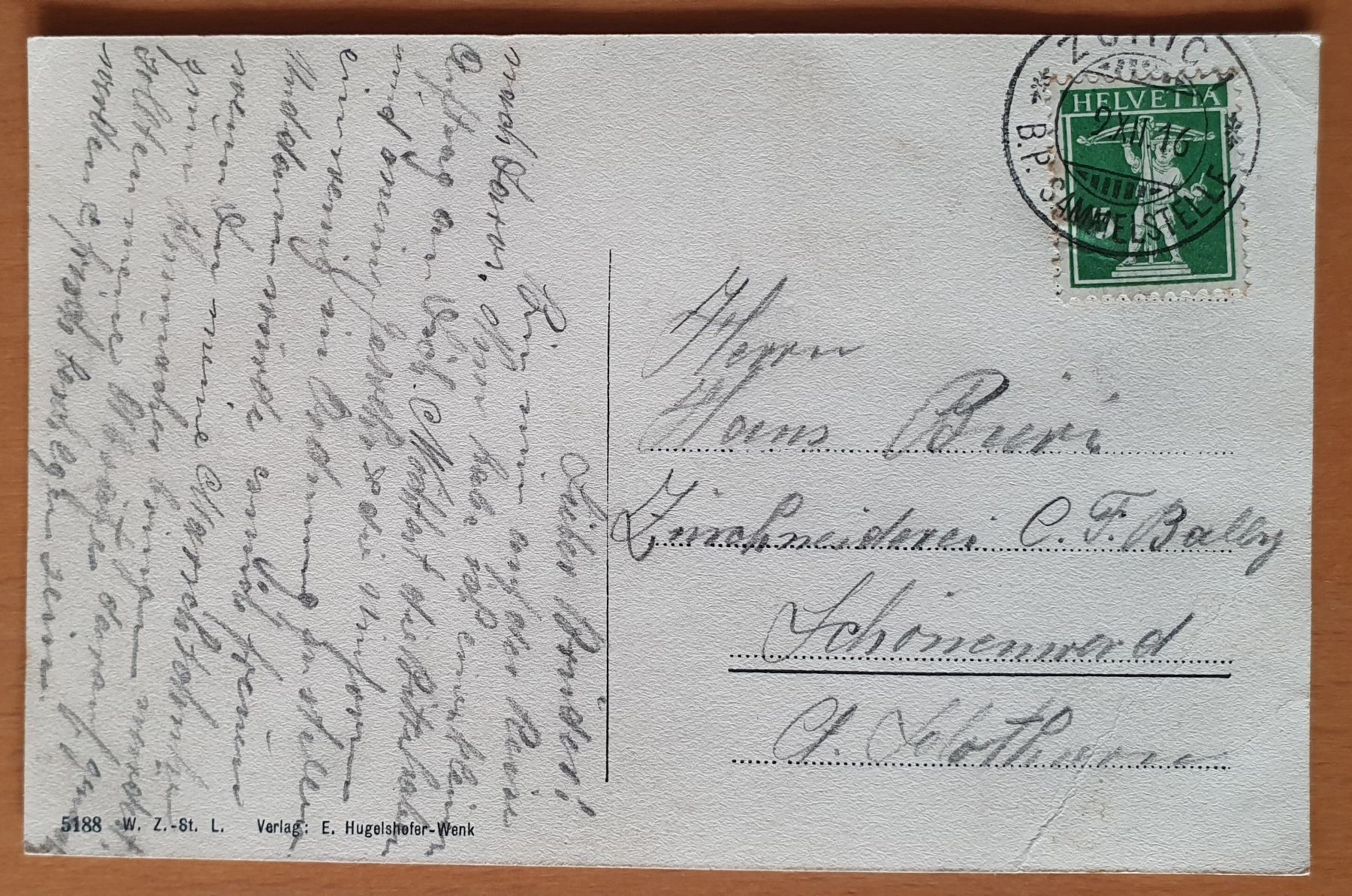 Cartoline postali: Müllheim 1916 - TOP – Usato da Kreuzlingen venduto da Rschweiz1 1