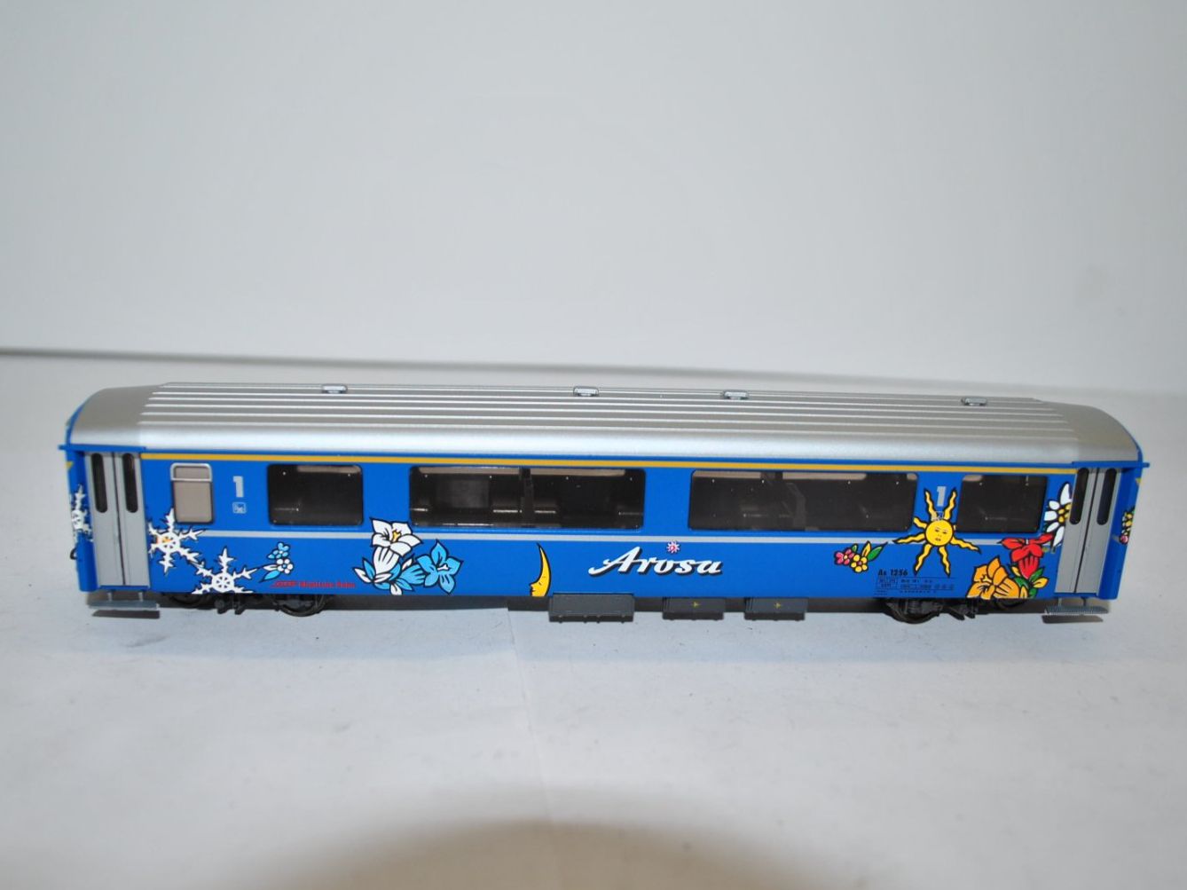 Bemo Modellini di ferrovie: Bemo Personenwagen RhB (AUB001) – Usato da Aarwangen venduto da Bahnsupport