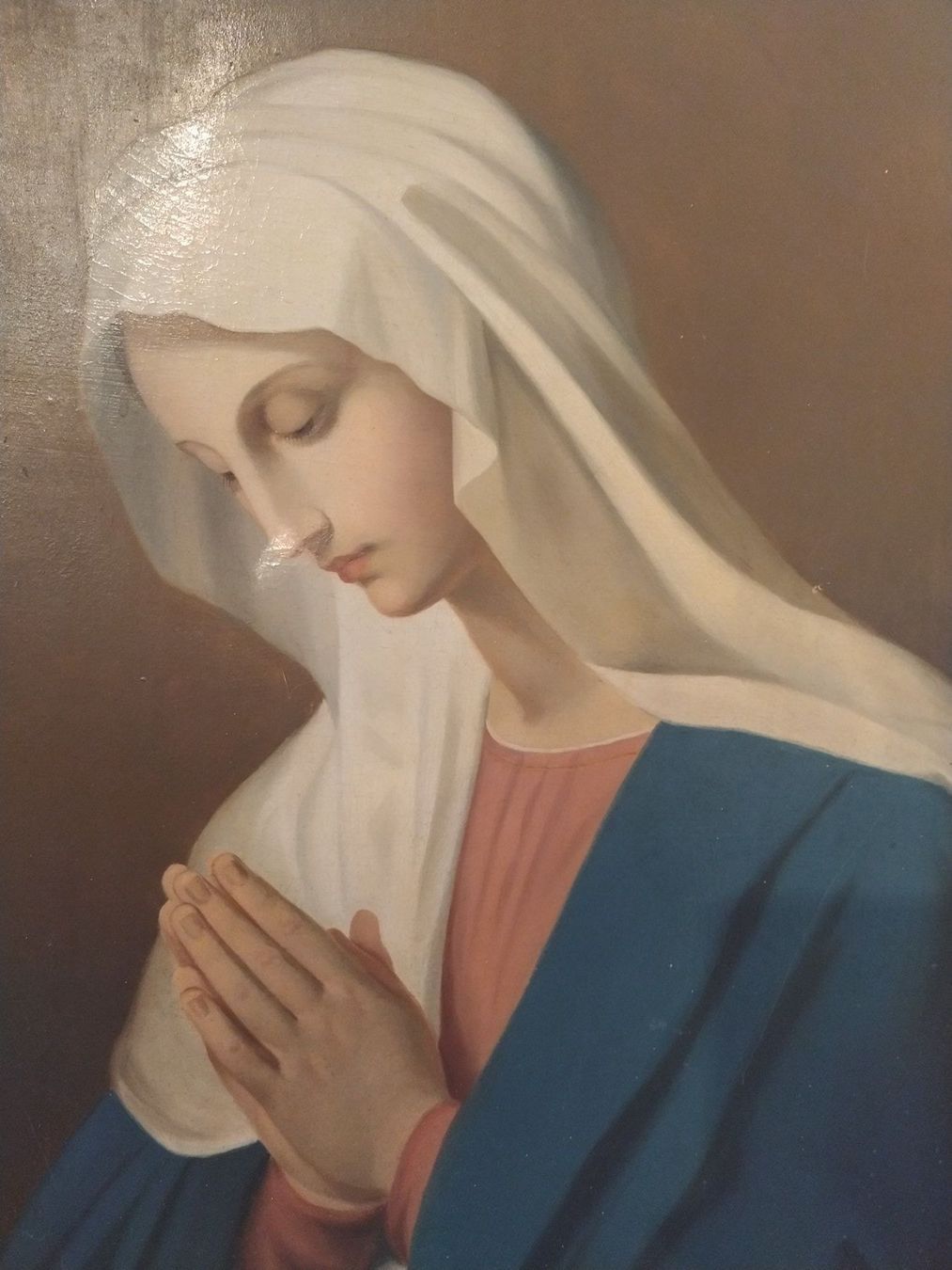 Dipinti: Maria Bild Gemälde Porträt der Mutter von Jesus – Usato da Belp venduto da Familie-Meyer 2