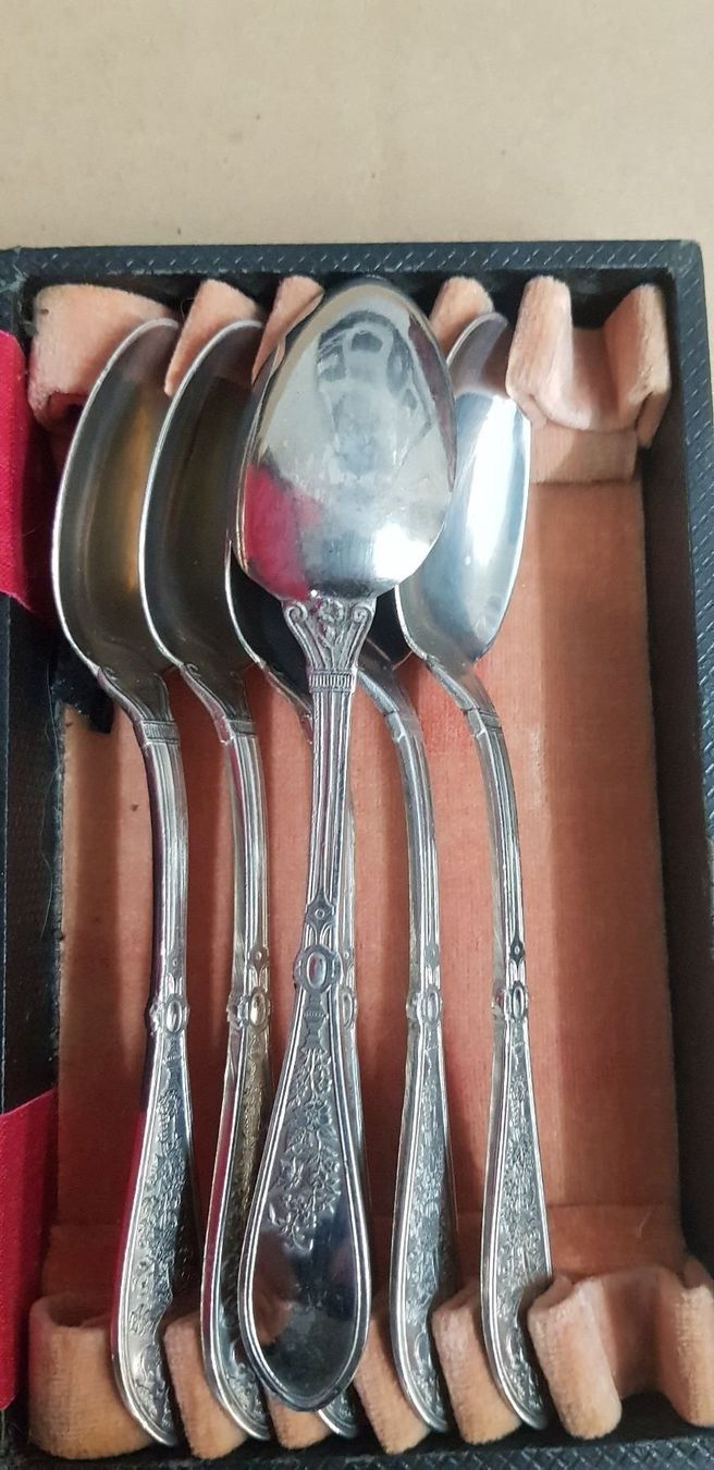 Cucchiai: Silber Löffel mit Verzierung – Usato da Eschenbach SG venduto da sternen4 2