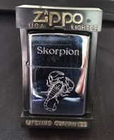 Zippo Feuerzeug "Skorpion" graviert Sammlerstück im Original