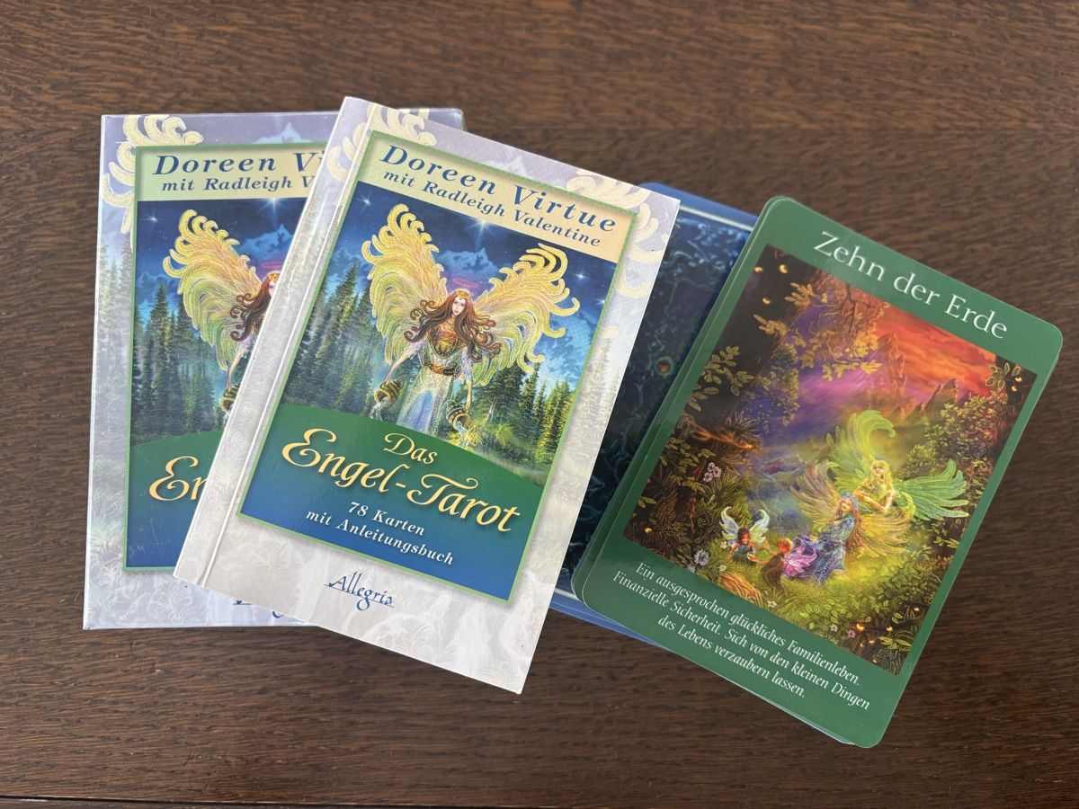 Libri: Kartenset Engel-Tarot von Doreen Virtue – Nuovo (secondo la descrizione) da Schnottwil venduto da Kolobri76 1