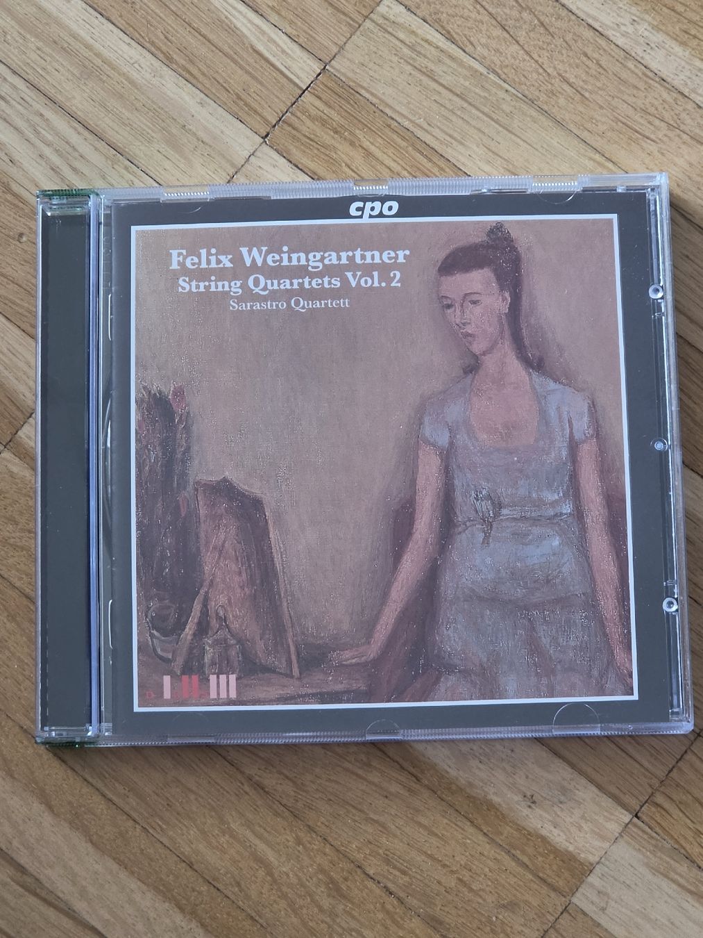 CD: CD: Felix Weingartner: Streichquartette Vol.2 Sarastro Quart – Usato da Aesch BL venduto da immon