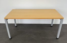 20 x Denz Schreibtisch - 1600x800mm - Ahornfurnier
