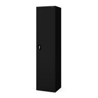Aktenschrank Büroschrank 185x45x40cm - Schwarz Abschliessbar
