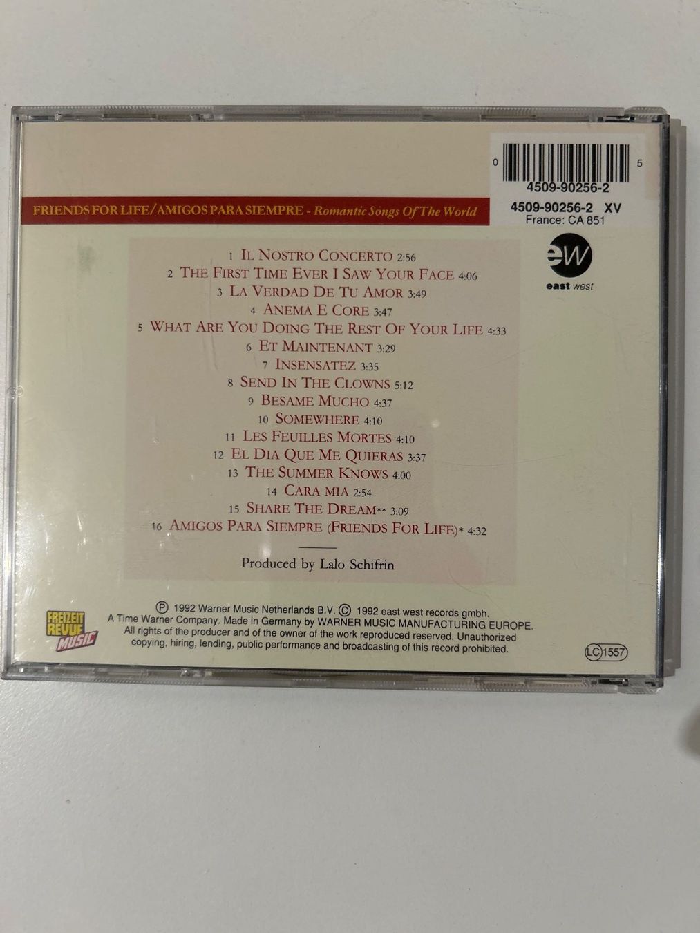 CD: CD- José Carreras- Amigo para Siempre – Usato da Guntershausen venduto da Gloominati 1