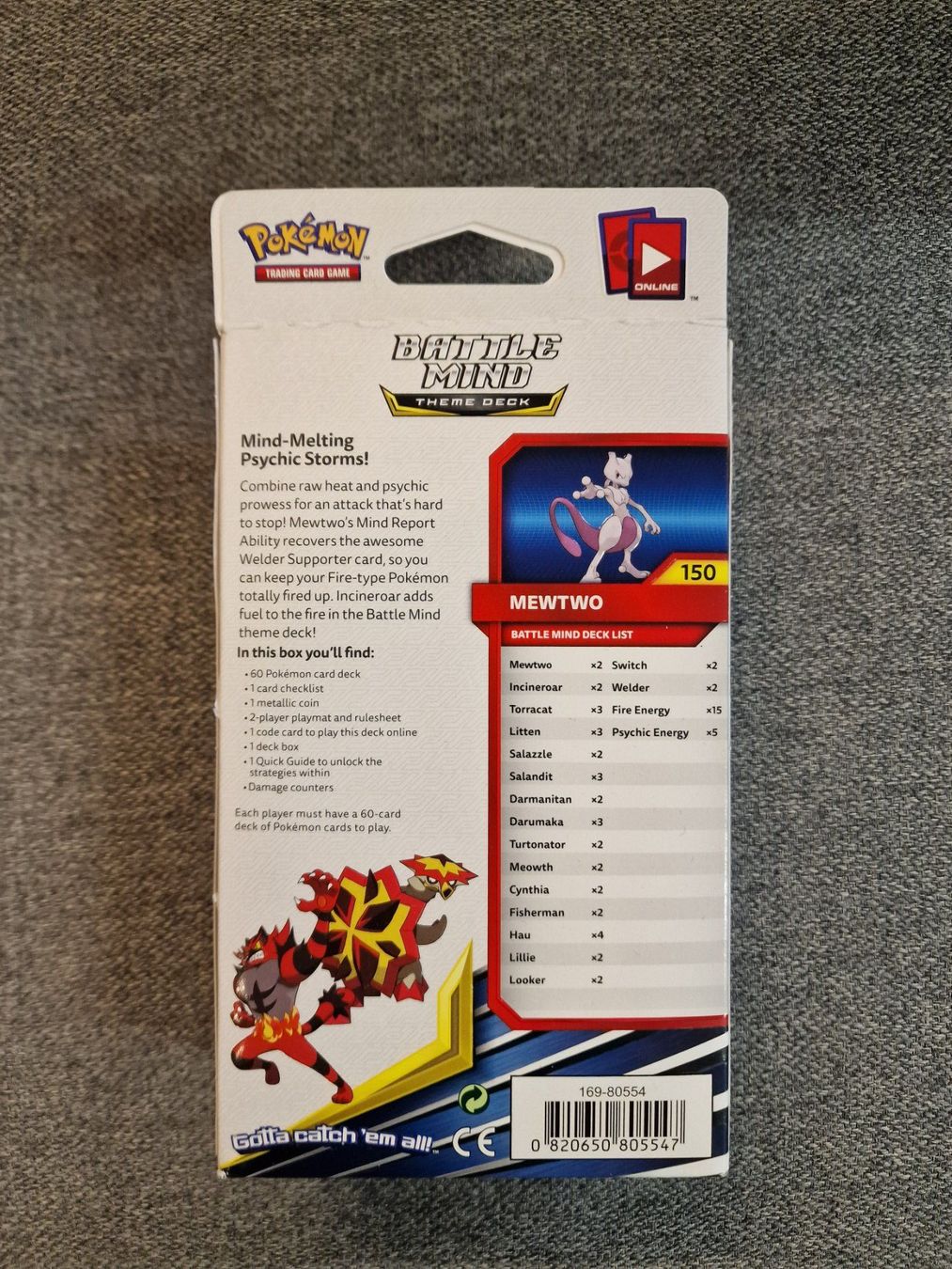 Pokémon Sammelbilder & Trading cards: Pokémon TCG: Battle Mind Theme Deck - Mewtwo - Neu! – Neu und originalverpackt aus St. Erhard von hubi36 1