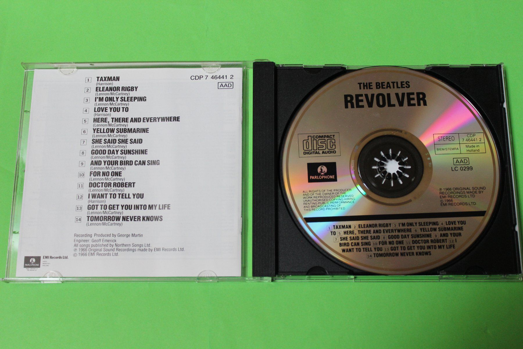 CD: THE BEATLES - REVOLVER 80s-CD – Usato da Tübach venduto da JamesStone 3