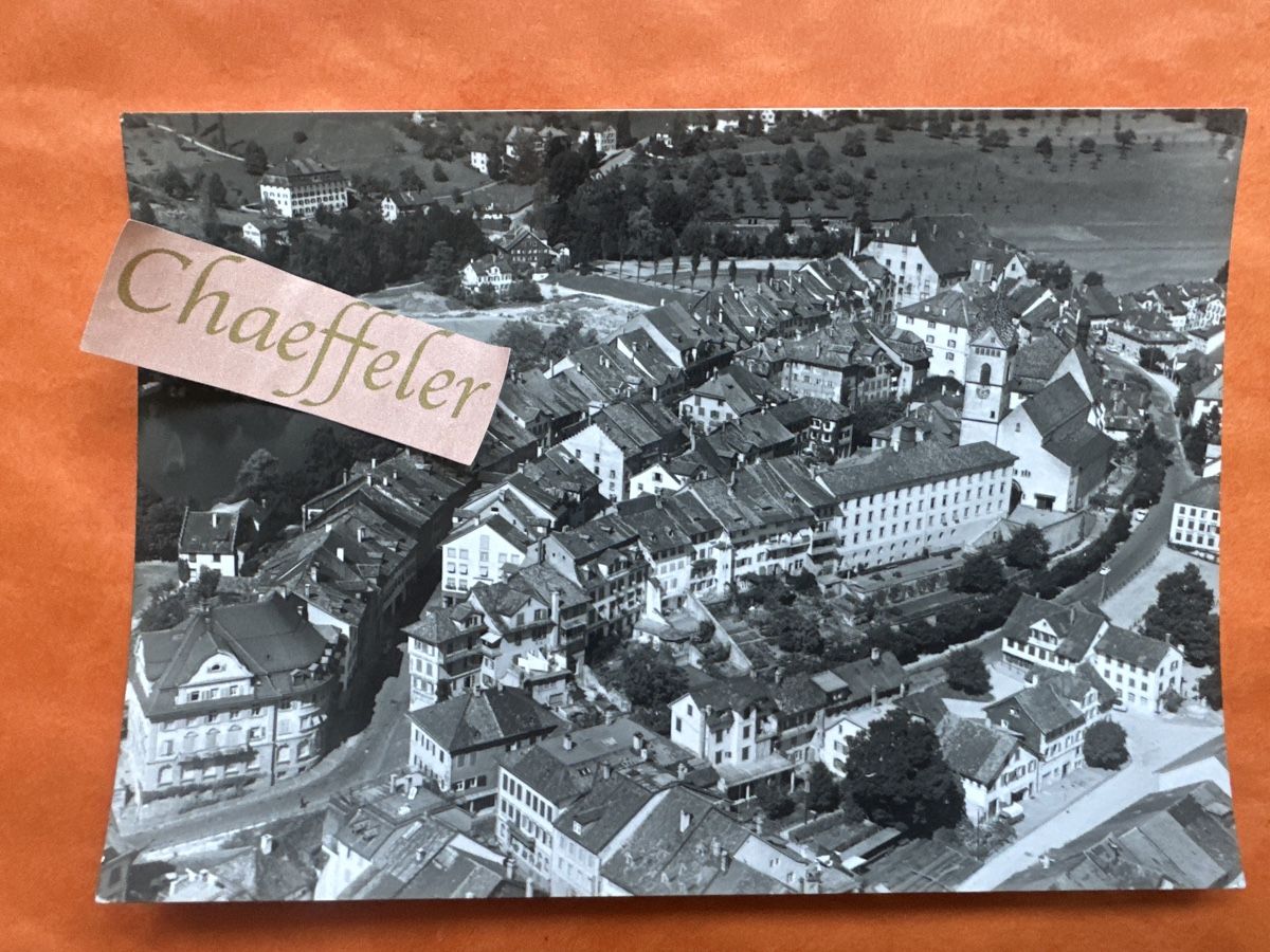 Ansichtskarten: Wil SG, Luftaufnahme, historisch – Gebraucht aus Zürich von Chaeffeler