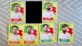 Panini 2026 WM USA IRN Iran 6 Stk. (Preis pro Stück!!!)