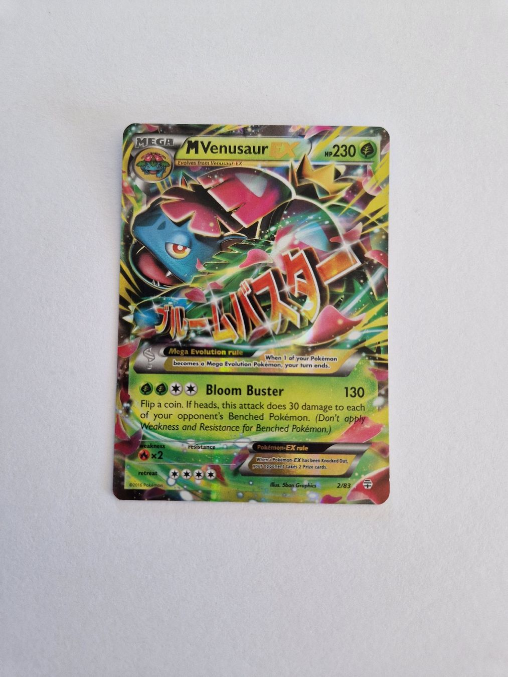 Pokémon Carte collezionabili: M - Venusaur  - EX - Generations - EN -  – Usato da Romont FR venduto da raj_sjv9 2