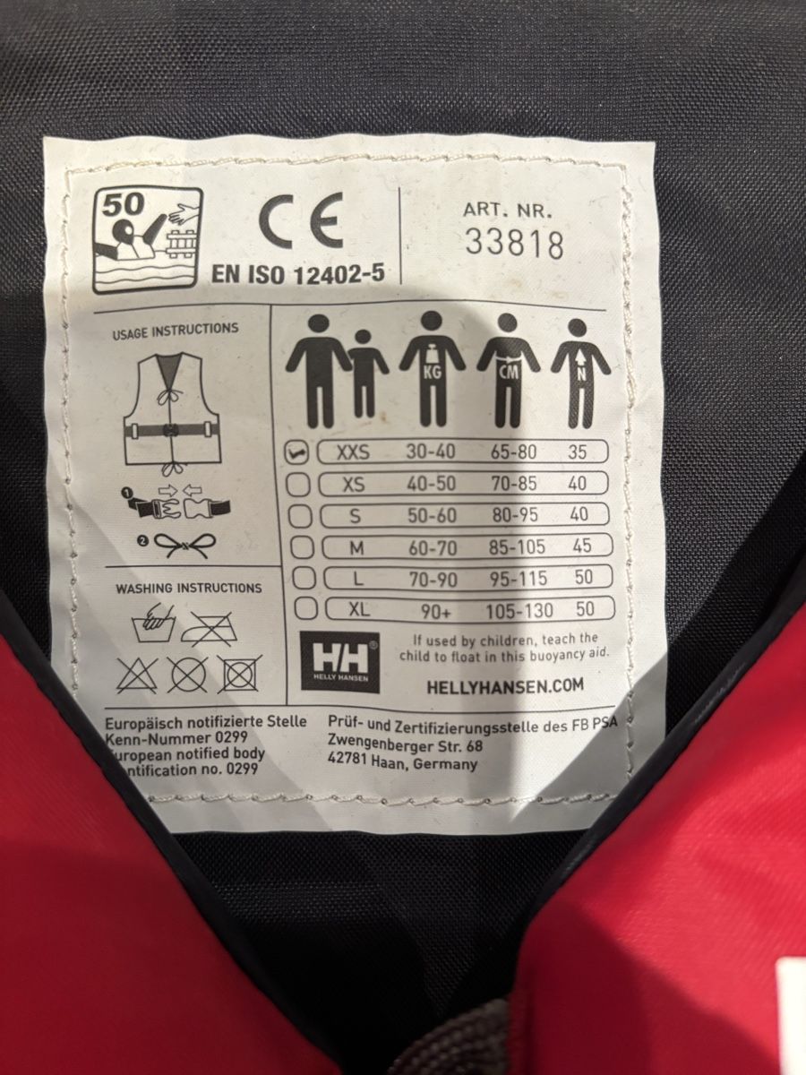 Helly Hansen Giubbotti di salvataggio: Schwimmweste – Usato da Bassersdorf venduto da billabong02 1