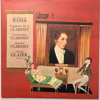 von Weber – Klarinett-Concerto Nr. 1 (LP, 1967,David Glazer)