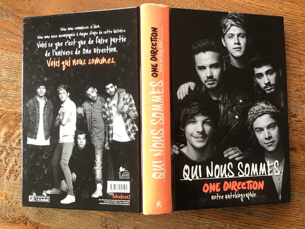 One Direction « Qui nous sommes » autobiographie (D'occasion) à Fully ...