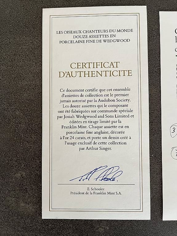 Piatti: Assiettes de collection  – Usato da Neuchâtel venduto da pat_8dbd