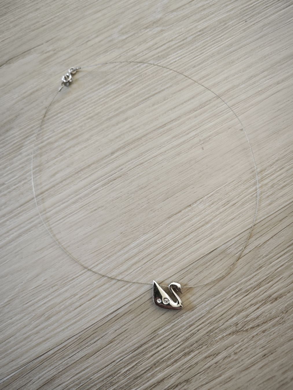 Swarovski Ketten: Collana Cigno Swarovski – Gebraucht aus Biasca von Giampy38 1